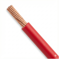 Bobina de 100 Metros (328.08 Pies) / Cable Eléctrico de Cobre / Recubierto THW-LS / Calibre 14 AWG / 19 Hilos / Color Rojo Bobina de 100 Metros (328.08 Pies) / Cable Eléctrico de Cobre / Recubierto THW-LS / Calibre 14 AWG / 19 Hilos / Color Rojo