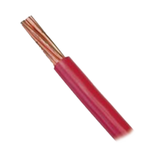 Cable Eléctrico 16 AWG Color Rojo, Conductor de Cobre Suave Cableado. Aislamiento de PVC, Auto-Extinguible. Bobina de 100 Metros (328.08 Pies)