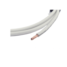 Cable Eléctrico de Cobre Recubierto THW-LS Calibre 12 AWG 19 Hilos Color Blanco (Venta por Metro)