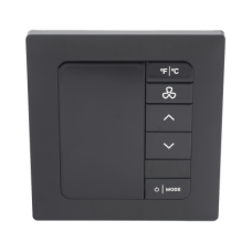 Termostato e7 EMS: 100-277 VCA: Ónix negro Termostato e7 EMS: 100-277 VCA: Ónix negro