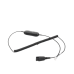 Cable para diademas BIZ1500, BIZ2300 y BIZ2400, para compatibilidad con telefonos AVAYA 96xx/16xx QD a RJ-9 (88001-03) (88001-04)