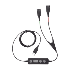 Jabra Link 265 USB/QD cable de entrenamiento, para conectar 2 diademas simultaneas con puerto USB (265-09) Jabra Link 265 USB/QD cable de entrenamiento, para conectar 2 diademas simultaneas con puerto USB (265-09)