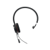 Jabra Evolve 30 Mono con conexión USB / 3.5mm, micrófono con cancelación de ruido y controlador en el cable con botones e indicadores LED (5393-829-309)