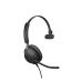 Jabra Evolve 2 40, Auricular mono versión UC con aislamiento de ruido, conexión USB-C y indicador de ocupado (Busylight) (24089-889-899)
