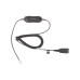 Jabra GN1200 cable enroscado con conexión QD y RJ-9 (88011-99)