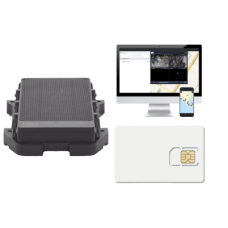 KIT Localizador 4G con carga solar / Semiautónomo / Rastreo de contenedores / Cajas de tráiler / Alarma de sabotaje audible / Incluye Licencia vitalicia EPCOMGPSCODE y SIM de datos SIM500MB2Y