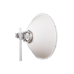 Antena direccional Alto Rendimiento / Parábola profunda para mayor aislamiento al ruido /4 ft / Guía de onda  para radio B5x y C5x / Ganancia de 35 dBi / Soporte de acero inoxidable / Polaridad en 90 ° y 45 ° / Incluye montaje.