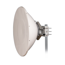 Antena Direccional de Alto Rendimiento / 35.5 ± 1 dBi  / 4 ft / 5.9-7.125 GHz / Conectores RP-SMA / Alto Aislamiento al Ruido / Fácil Montaje y herraje de acero inoxidable /  Radomo Incluido