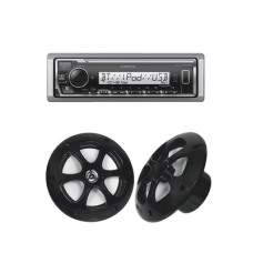 Kit de estéreo con Bluetooth KMR-M332BT | más Par de bocinas KFC-1613MRB Kit de estéreo con Bluetooth KMR-M332BT | más Par de bocinas KFC-1613MRB