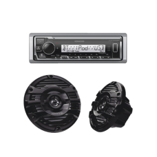 Kit de estéreo con Bluetooth KMR-M332BT | más Par de bocinas KFC-1653MRB Kit de estéreo con Bluetooth KMR-M332BT | más Par de bocinas KFC-1653MRB