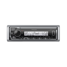 Estéreo marino con conexión Bluetooth, iluminación multicolor variable, con entrada USB 