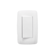 Apagador Sencillo de 127 V 10 A /Color Blanco. Apagador Sencillo de 127 V 10 A /Color Blanco.