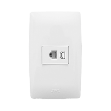 Toma Telefónica / Color Blanco.