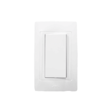 Apagador Escalera Sencillo de 10 A/ 127 V CA ~ 60 Hz / Color Blanco. Apagador Escalera Sencillo de 10 A/ 127 V CA ~ 60 Hz / Color Blanco.