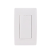 Apagador Escalera Sencillo de 10 A/ 127 V CA ~ 60 Hz / Color Blanco.