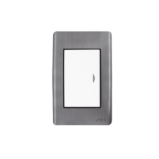 Apagador Escalera Sencillo de 10 A/ 127 V CA ~ 60 Hz / Placa de Acero. Apagador Escalera Sencillo de 10 A/ 127 V CA ~ 60 Hz / Placa de Acero.