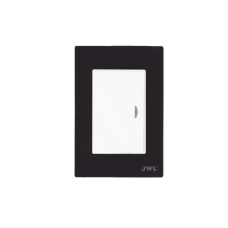 Apagador Escalera Sencillo de 10 A/ 127 V CA ~ 60 Hz / Placa Negra. Apagador Escalera Sencillo de 10 A/ 127 V CA ~ 60 Hz / Placa Negra.