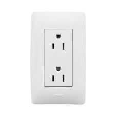 Contacto Dúplex de 127 V~60 Hz 15 A / Color Blanco.