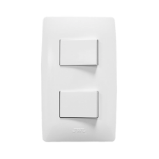 Apagador Doble de 127 V~60 Hz 10 A/ Color Blanco.