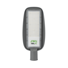 Luminaria LED  de 100 W / 100 - 265 V CA~50/60 Hz / Fotocelda  / Color Blanco/ Dimensiones 200 x 465 x 78 mm / Ángulo de Luz 135°.