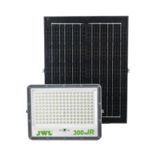 Reflector de 300 W con Panel Solar / Batería 3.2 V CD / T.C.C. 6 500 K / IP65. Reflector de 300 W con Panel Solar / Batería 3.2 V CD / T.C.C. 6 500 K / IP65.
