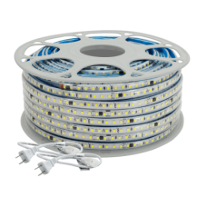 Manguera Led para uso Interior o Exterior / 50 m/ 127 V CA / 500 W Potencia / T.C.C. 6500 K / Color Blanco / Fuente de luz LED tipo SMD.