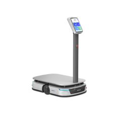 Robot de Transporte Industrial / Capacidad 100+ kg / Autonomía 8 Horas / Velocidad 1 m/s / Batería Intercambiable / Navegación LiDAR + Visión Estéreo / 3 Paradas de Emergencia / Plug-and-Play Robot de Transporte Industrial / Capacidad 100+ kg / Autonomía 8 Horas / Velocidad 1 m/s / Batería Intercambiable / Navegación LiDAR + Visión Estéreo / 3 Paradas de Emergencia / Plug-and-Play