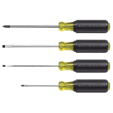 Juego de desarmadores miniatura de punta ranurada y Phillips de 4 piezas