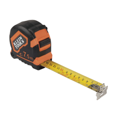 Flexómetro (Cinta de Medir) de 7.5 m con Gancho doble Magnético. Graduada por Ambos Lados y Freno de Alta Velocidad. De Uso Rudo Flexómetro (Cinta de Medir) de 7.5 m con Gancho doble Magnético. Graduada por Ambos Lados y Freno de Alta Velocidad. De Uso Rudo