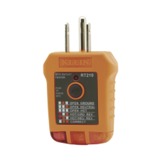 Probador de Tomacorrientes Estándar y Tomacorrientes con Interruptor de Falla a Tierra (GFCI). Probador de Tomacorrientes Estándar y Tomacorrientes con Interruptor de Falla a Tierra (GFCI).