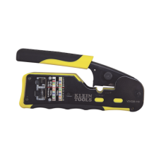 Ponchadora/Pelacables/Cortacables con Matraca para Conectores Pass-Thru RJ45 y Conectores Estándar RJ11/RJ12. Ponchadora/Pelacables/Cortacables con Matraca para Conectores Pass-Thru RJ45 y Conectores Estándar RJ11/RJ12.