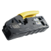 Ponchadora/Pelacables/Cortacables Compacta con Matraca para Conectores  RJ45 y RJ11/RJ12.