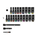 Juego de Dados de Impacto KNECT™ (M) / 3/8