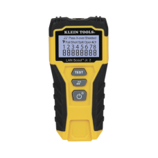 Tester  de Cable LAN Scout™ Jr. 2/ Para: Prueba aprobada/ Error de Cableado/ Falla de Circuito Abierto o Cortocircuito/ Par Dividido/ Blindaje.