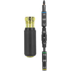 Destornillador / Llave de Tuercas 10 en 1 KNECT™ con Clasificación de Impacto / Compatible con Herramientas Eléctricas / Puntas Intercambiables / Portabrocas KNECT™ de 12 Puntos / Barra de Acero / Torque de 150 in-lb