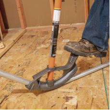 Cabezal de doblador de tubos conduit de hierro de 1/2''