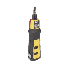 Herramienta Ponchadora de Impacto con Cuchilla para Paneles y Bloques de 66/110. Termina y Corta Cables CAT3, CAT5e y CAT6/6A en 1 paso