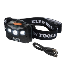 Lámpara Luz LED Frontal Recargable de 400 Lúmenes, Apagado Automático, con Correa de Tela, Adaptable y Ajustable a Gorros, Cascos, Cachuchas  o directo a Frente Humana (Tipo Minero)