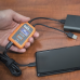Multímetro digital USB para USB-A y USB-C.