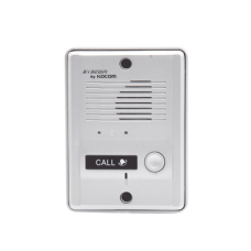 Frente de calle metálico para audio porteros