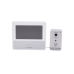 KIT DE VIDEOPORTERO IP COLOR NEGRO / Apertura con app / Súper elegante / Monitor WIFI / Alimentación 110vca