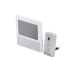 KIT DE VIDEOPORTERO IP COLOR NEGRO / Apertura con app / Súper elegante / Monitor WIFI / Alimentación 110vca