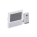 KIT DE VIDEOPORTERO IP COLOR NEGRO / Apertura con app / Súper elegante / Monitor WIFI / Alimentación 110vca