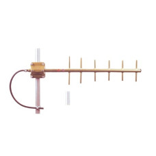 Antena Yagui de 6 Elementos, Frec. 406-430 MHz, 10.2 dB Antena Yagui de 6 Elementos, Frec. 406-430 MHz, 10.2 dB