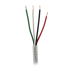 Bobina de Cable 305 Metros (1000 Pies): 4 x 22 AWG, Color Blanco, CM, Para Sistemas de Seguridad y Alarmas