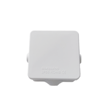 Caja de Conexiones Impermeable IP55 con 4 Entradas, 80 x 80 x 50 mm, para Instalaciones Industriales, Comerciales y Residenciales, Incluye Tornillería para su Instalación