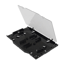 Charola de Empalme para Fibra Óptica, Protección para 24 Empalmes de Fusión o Mecánicos, Compatible con Distribuidor LPODF8024