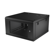 Gabinete de Pared con Puerta Perforada, 635mm de Profundidad, 6U Rack de 19 in, Acero Reforzado