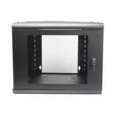 Gabinete de Pared 9U de 635 mm de Profundidad, Rack de 19 in en Acero Reforzado: Compacto y Resistente para Soluciones Profesionales