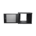 Gabinete de Pared con Puerta Perforada, 635mm de Profundidad, 9U Rack de 19 in, Acero Reforzado